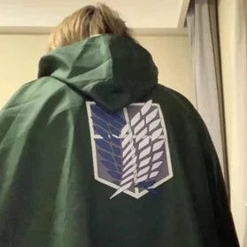 The Wings of Freedom Attack on Titan Shingeki no Kyojin Cosplay Costume Cape