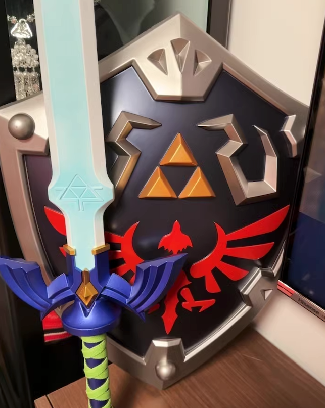 Zelda 1:1 Heliar Shield Cosplay Props Breath of the Wild Masquerade