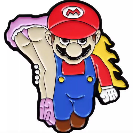 Super Mario Rescue Princess Pin