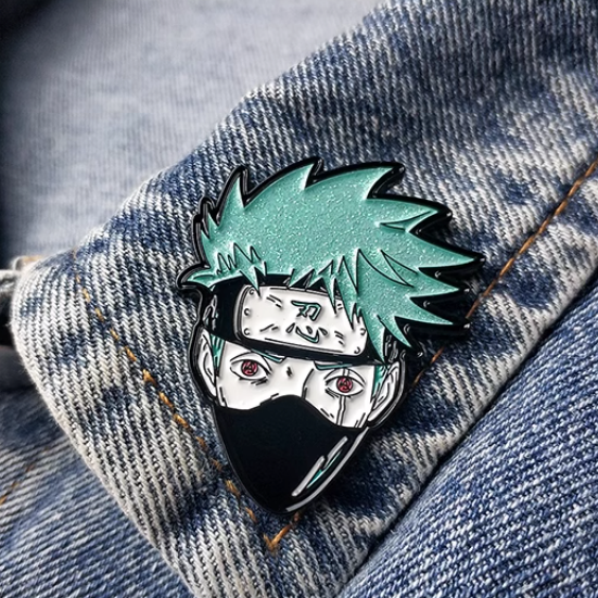 Naruto Kakashi Hatake Glow Pin