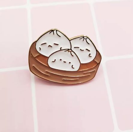 Cute Xiaolongbao Pin Steaming Bun Pin