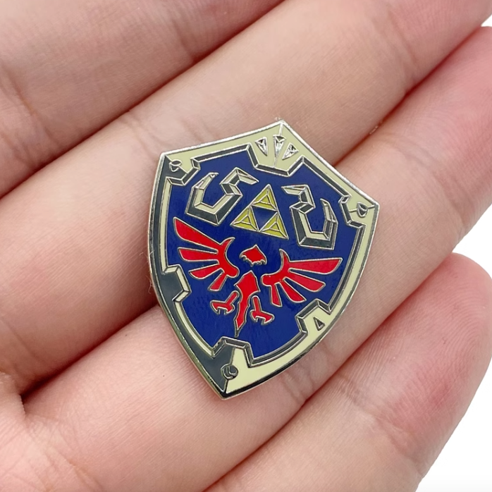 The Legend of Zelda Pin Breath of the Wild Pin Heliar Shield Pin