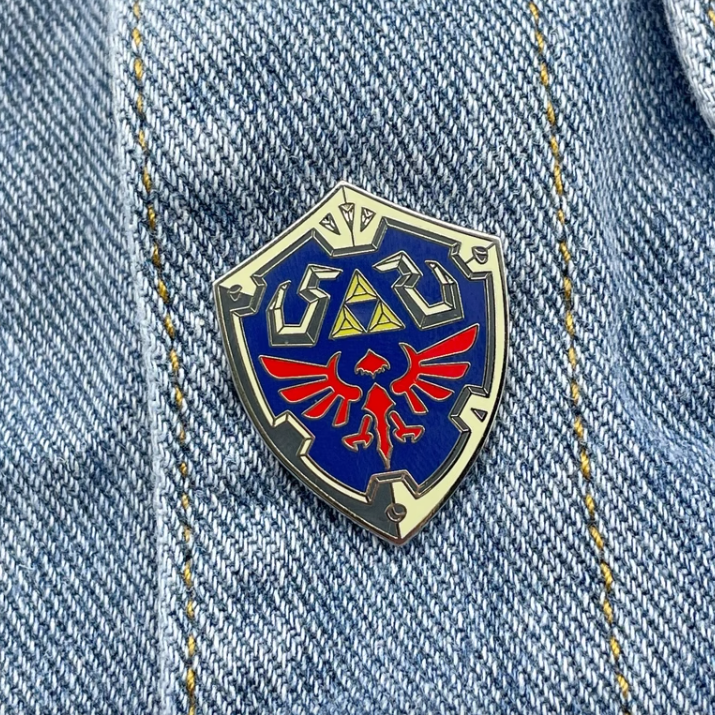 The Legend of Zelda Pin Breath of the Wild Pin Heliar Shield Pin