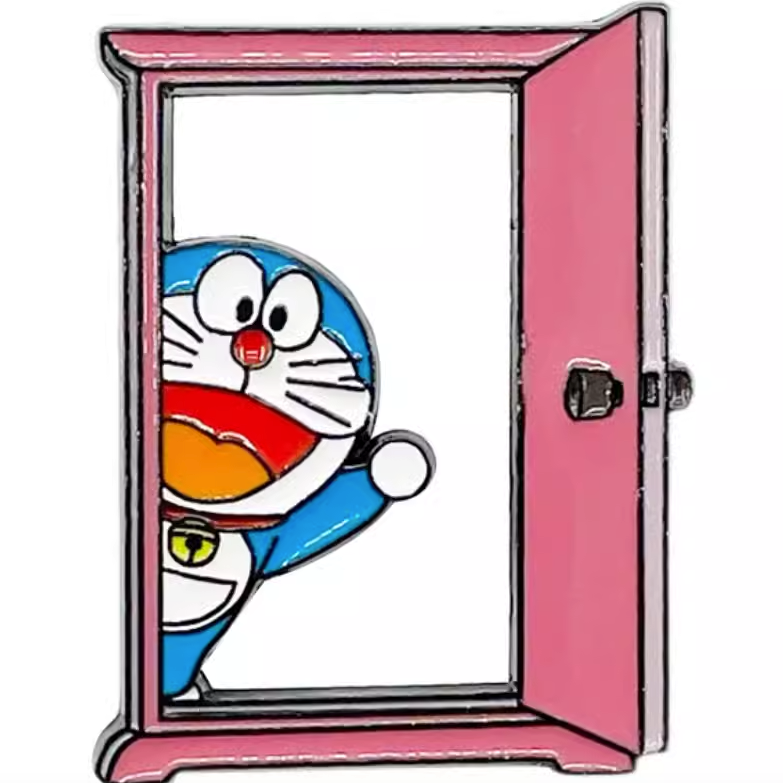 Doraemon Pin Anywhere Door Pin Anime Pin