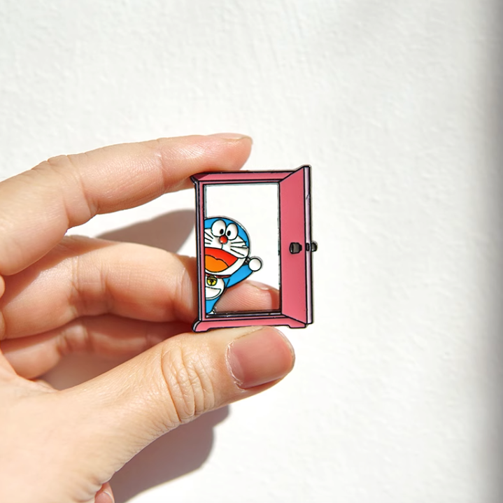 Doraemon Pin Anywhere Door Pin Anime Pin