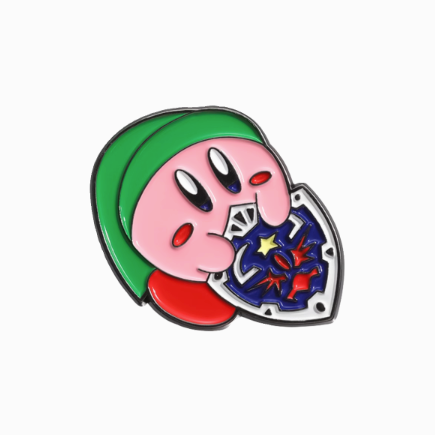 Kirby * Zelda Heliar Shield Pin