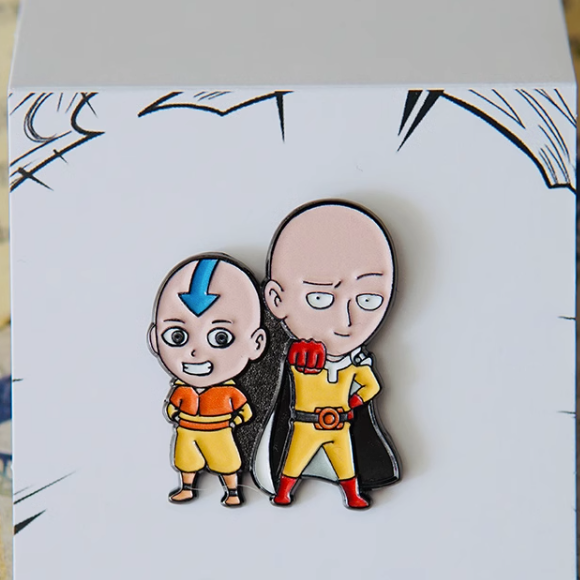 Special Edition I Became Bald and Strong One Punch Man Pin