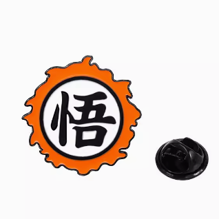 Dragon Ball Pin Goku Kanji Pin