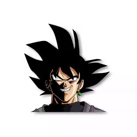 Dragon Ball Evil Goku Sticker Waterproof Car Sticker Laptop Sticker