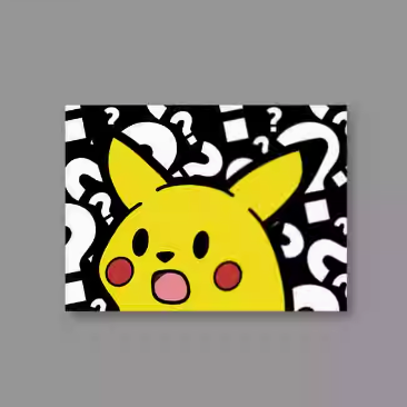 Pokémon Pikachu Waterproof Car Sticker Laptop Sticker