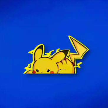 Pokémon Pikachu Waterproof Car Sticker Laptop Sticker