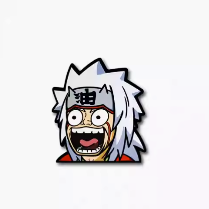 Naruto Jiraiya Waterproof Car Sticker Laptop Sticker