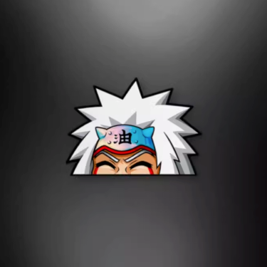 Naruto Jiraiya Waterproof Car Sticker Laptop Sticker