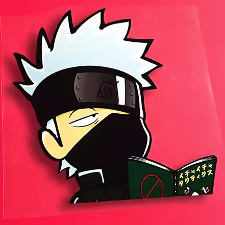 Naruto Kakashi Car Sticker Laptop Sticker