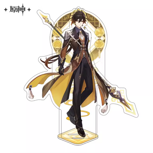 Genshin Impact Zhongli Character Stand Acrylic Standee