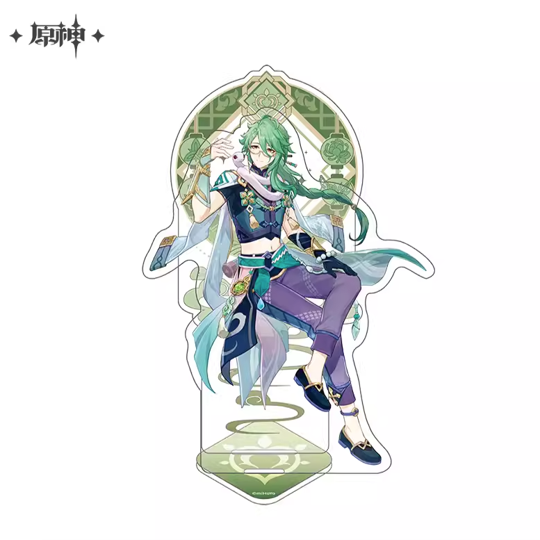 Genshin Impact Baizhu Character Stand Acrylic Standee