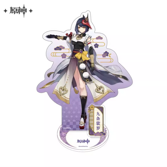 Genshin Impact Kujou Sara (jiutiaoshaluo 九条裟罗) Character Stand Acrylic Standee