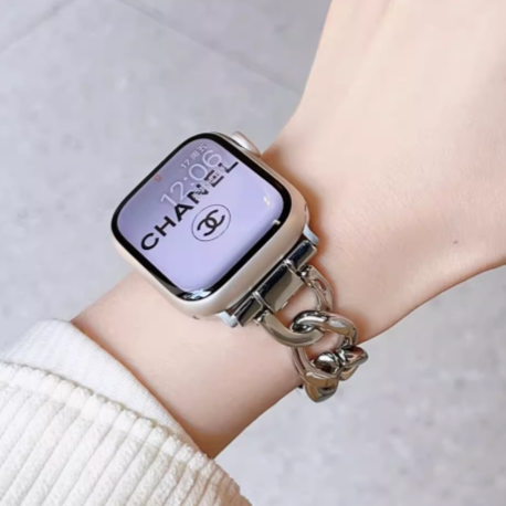 Korean Style Silver Color Bracelet Bands for Apple Watch