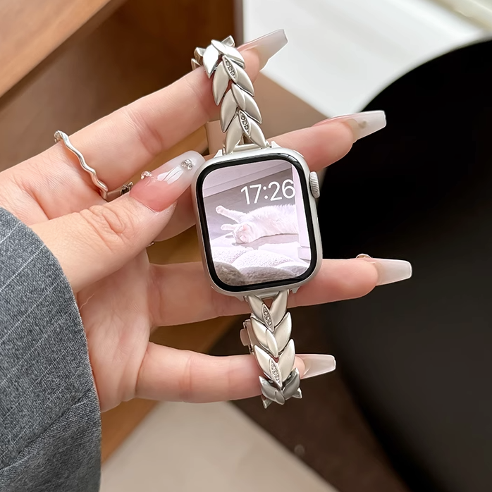 Luxury Style Diamond Metal Bracelet Bands for Apple Watch