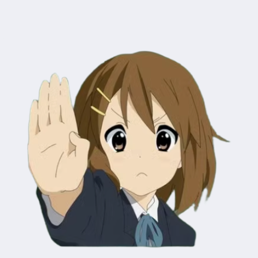 K-On Yui Hirasawa Waterproof Car Sticker Laptop Sticker