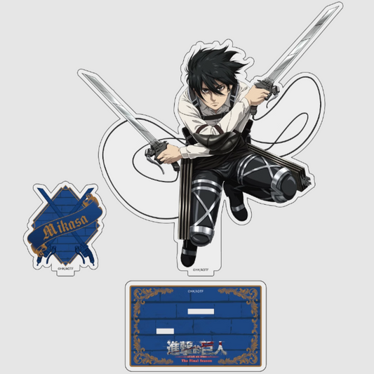 AOT Attack on Titan Mikasa Character Stand Acrylic Standee