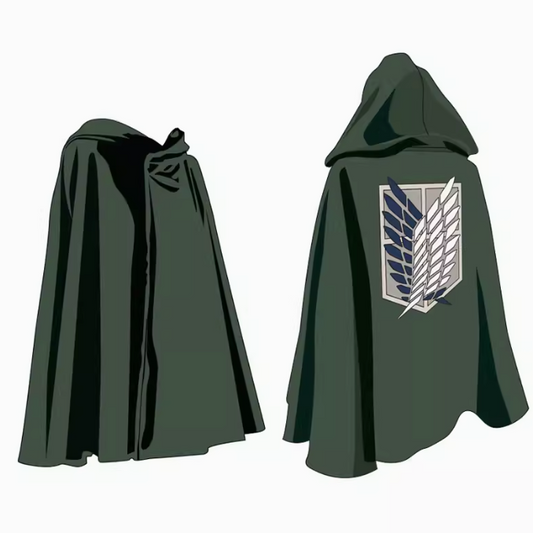 The Wings of Freedom Attack on Titan Shingeki no Kyojin Cosplay Costume Cape