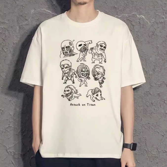 Attack on Titan Titans T Shirt